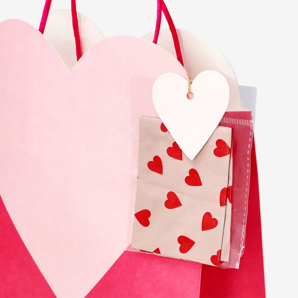Gift bag with heart - Image 3