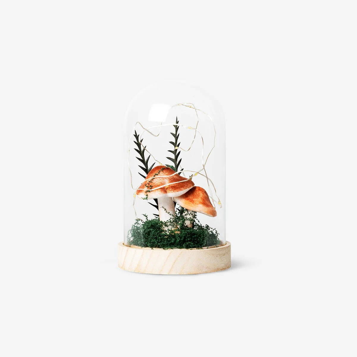 Glowing dome decoration