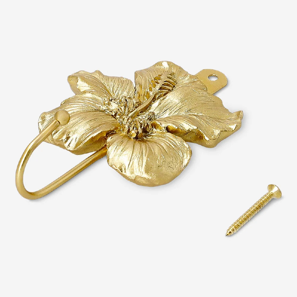 Gold flower hook - Image 2