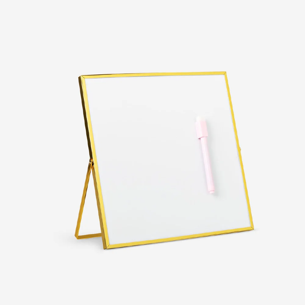 Gold magnetic board with marker - Image 2