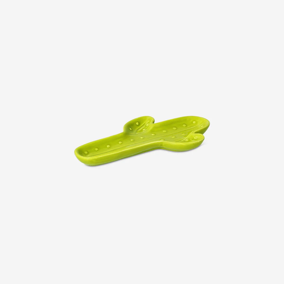 Green cactus serving dish - 16 cm - Image 2