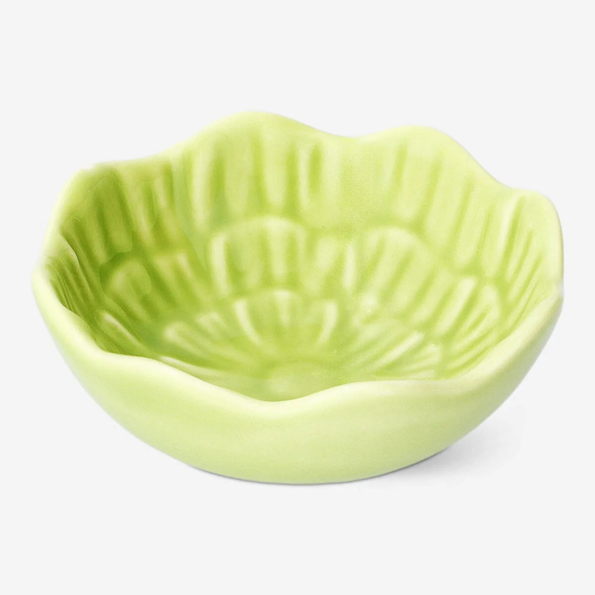 Green flower bowl - Small
