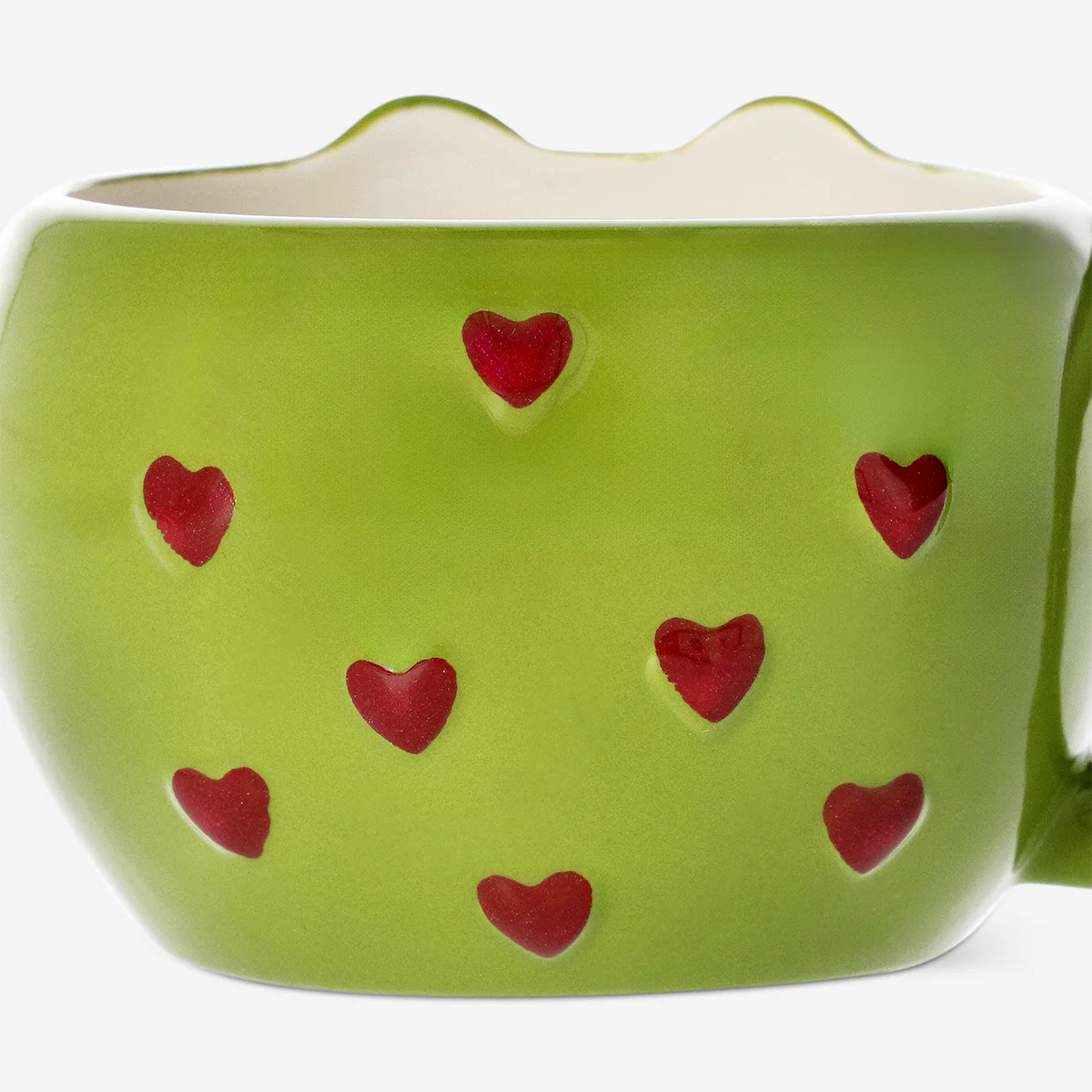 Green frog mug - 350 ml - Image 4