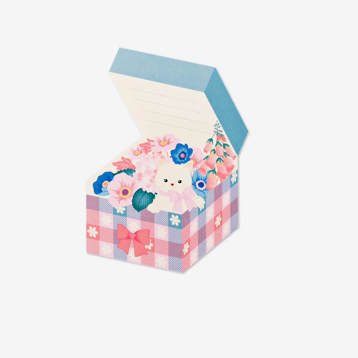Greetings card as gift with flowers - Image 2