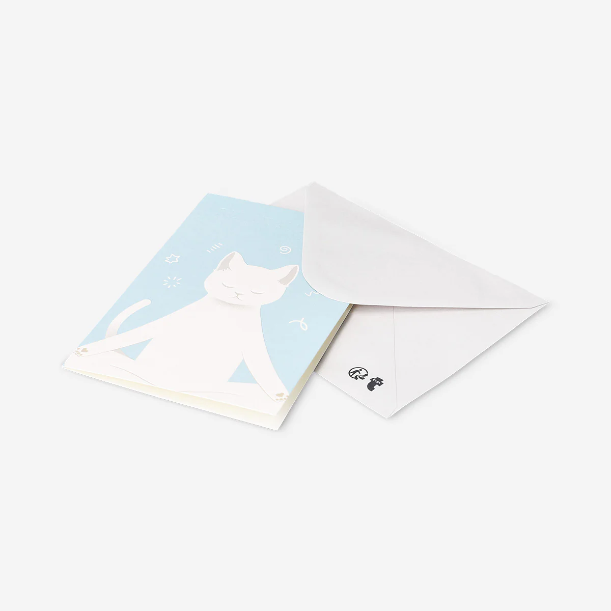 Greetings card with cat - Image 2