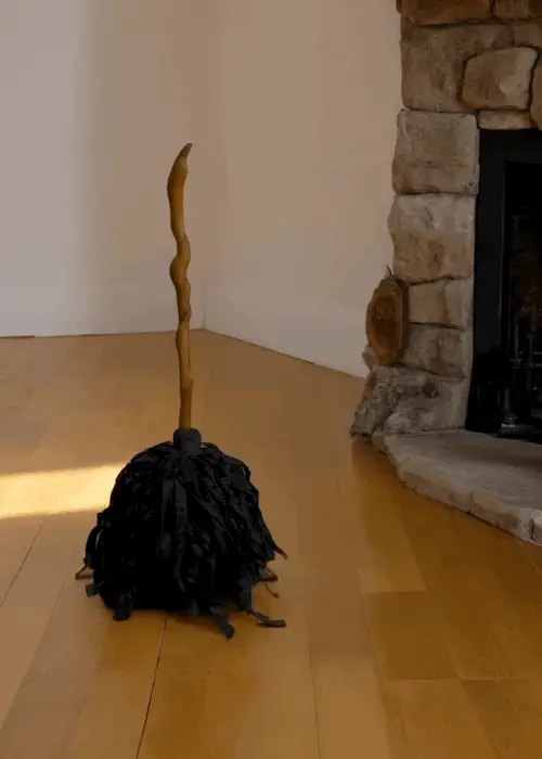 Haunted moving broom