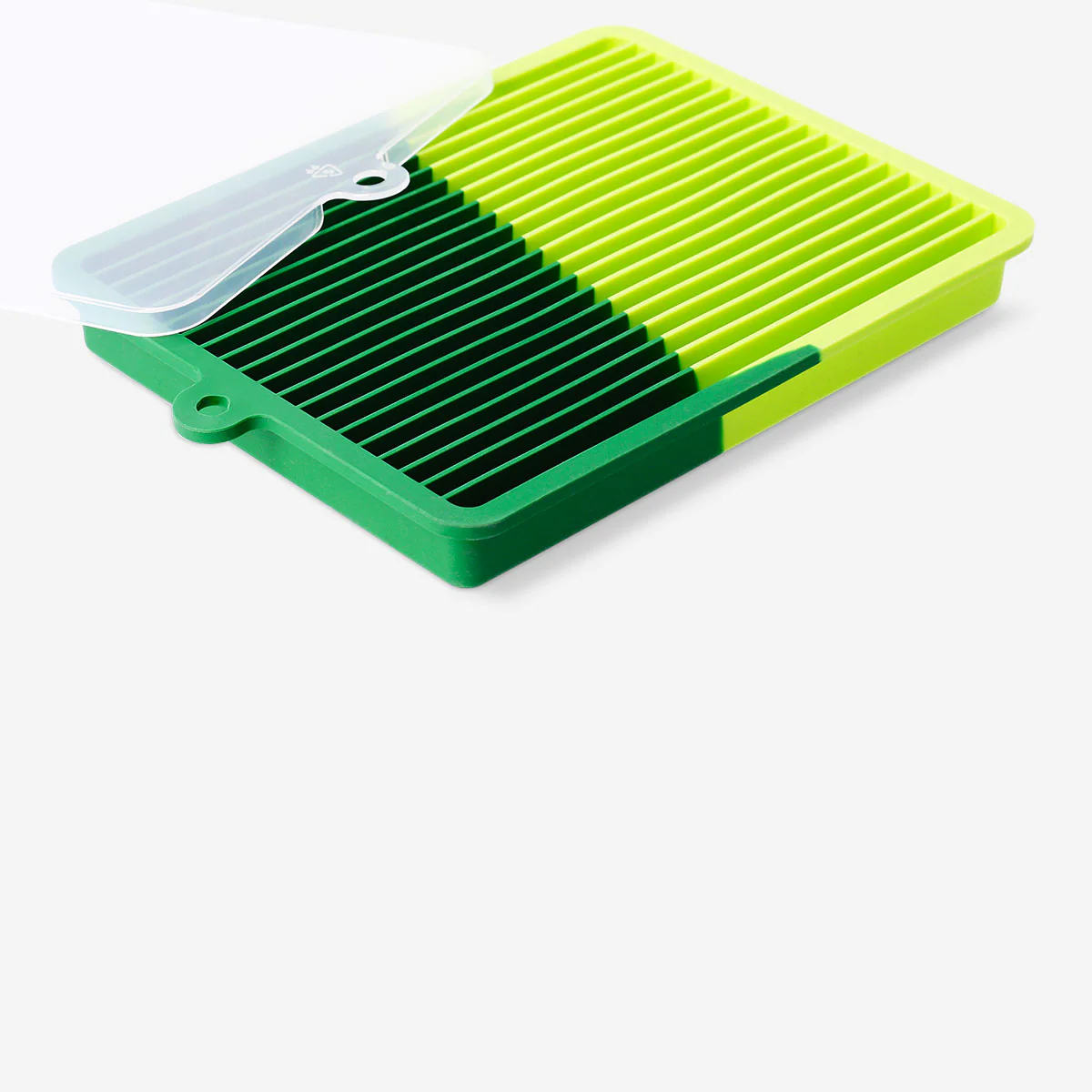 Ice cube tray with lid - crushed ice for drinks