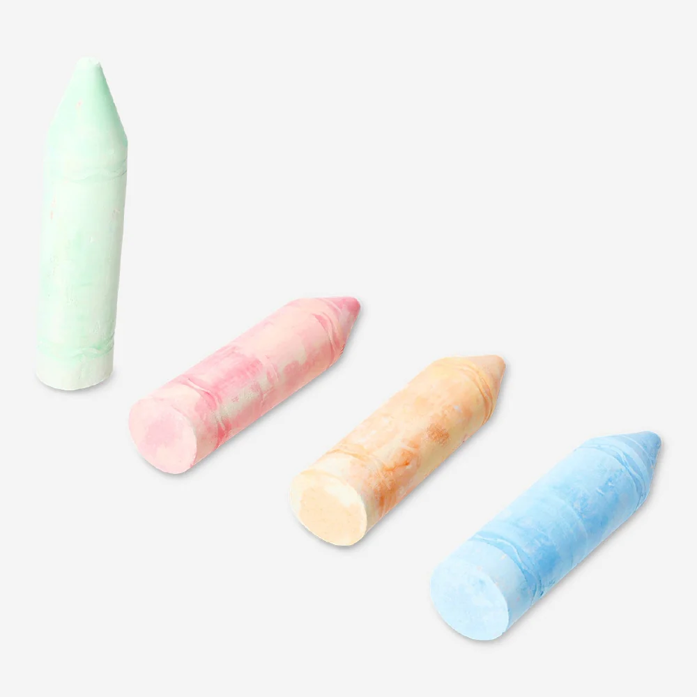 Jumbo pavement chalks - 4 pcs - Image 3