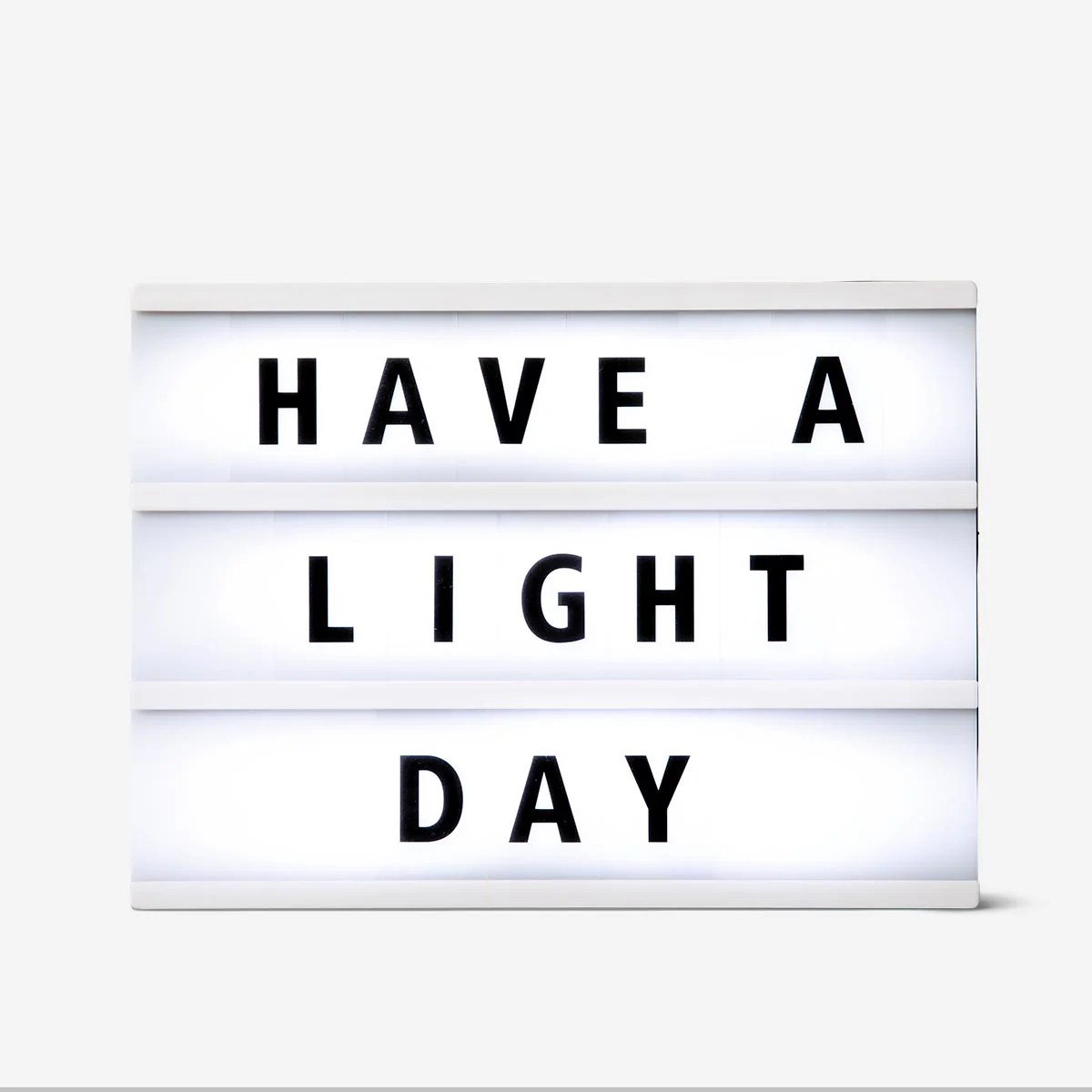 Light box letters. A4 - Image 2