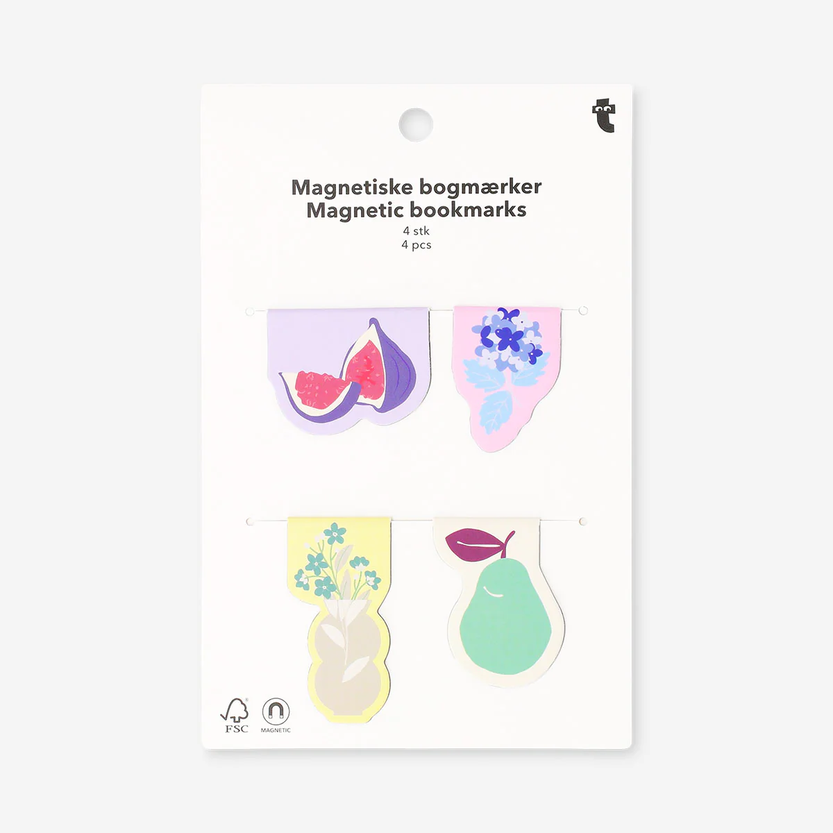 Magnetic bookmarks with summer motifs - 4 pcs - Image 2