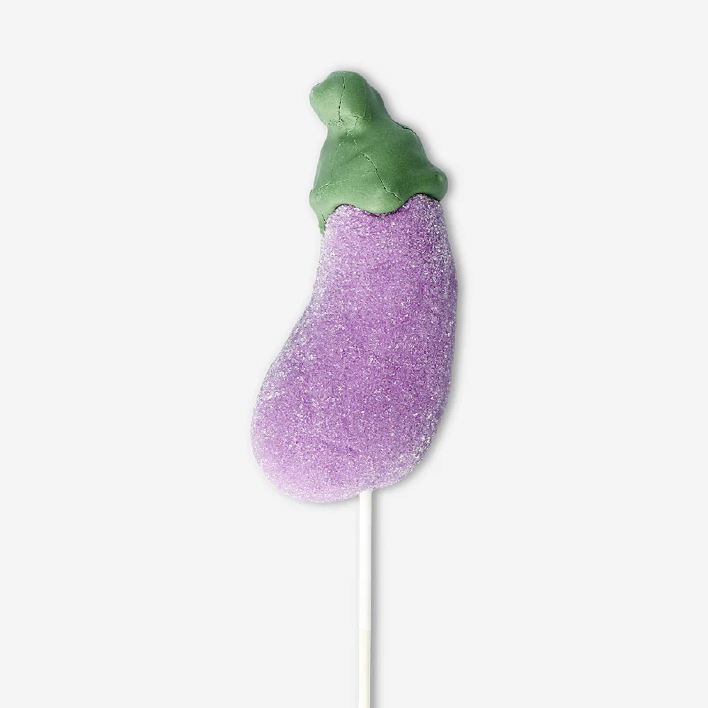 Marshmallow on a stick - Eggplant - Image 2