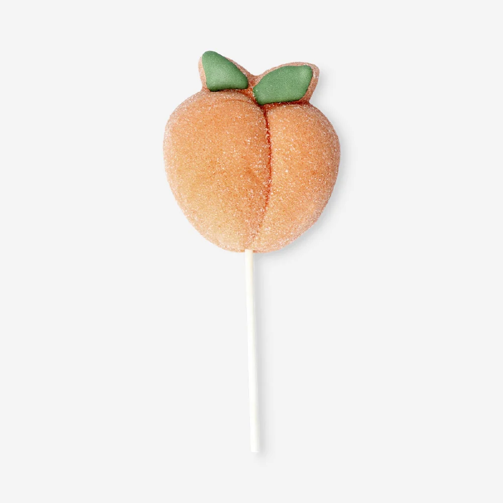 Marshmallow on a stick - Peach - Image 2
