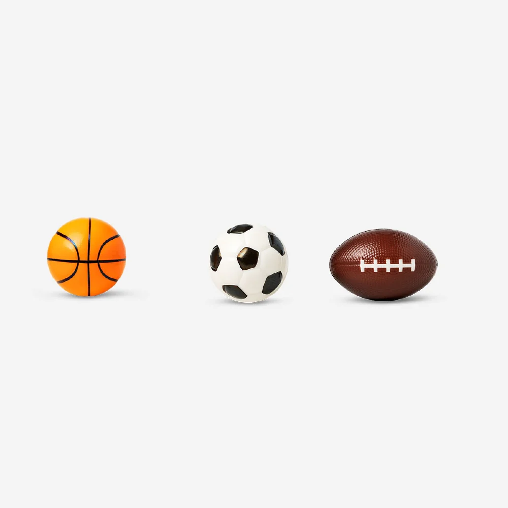 Mini foam balls - 3 pcs - Image 3