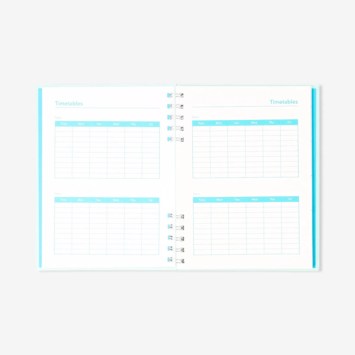 Blue study planner - English - Image 2