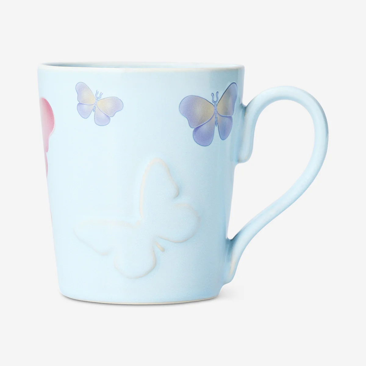 Mug with butterflies - 380 ml - Image 3