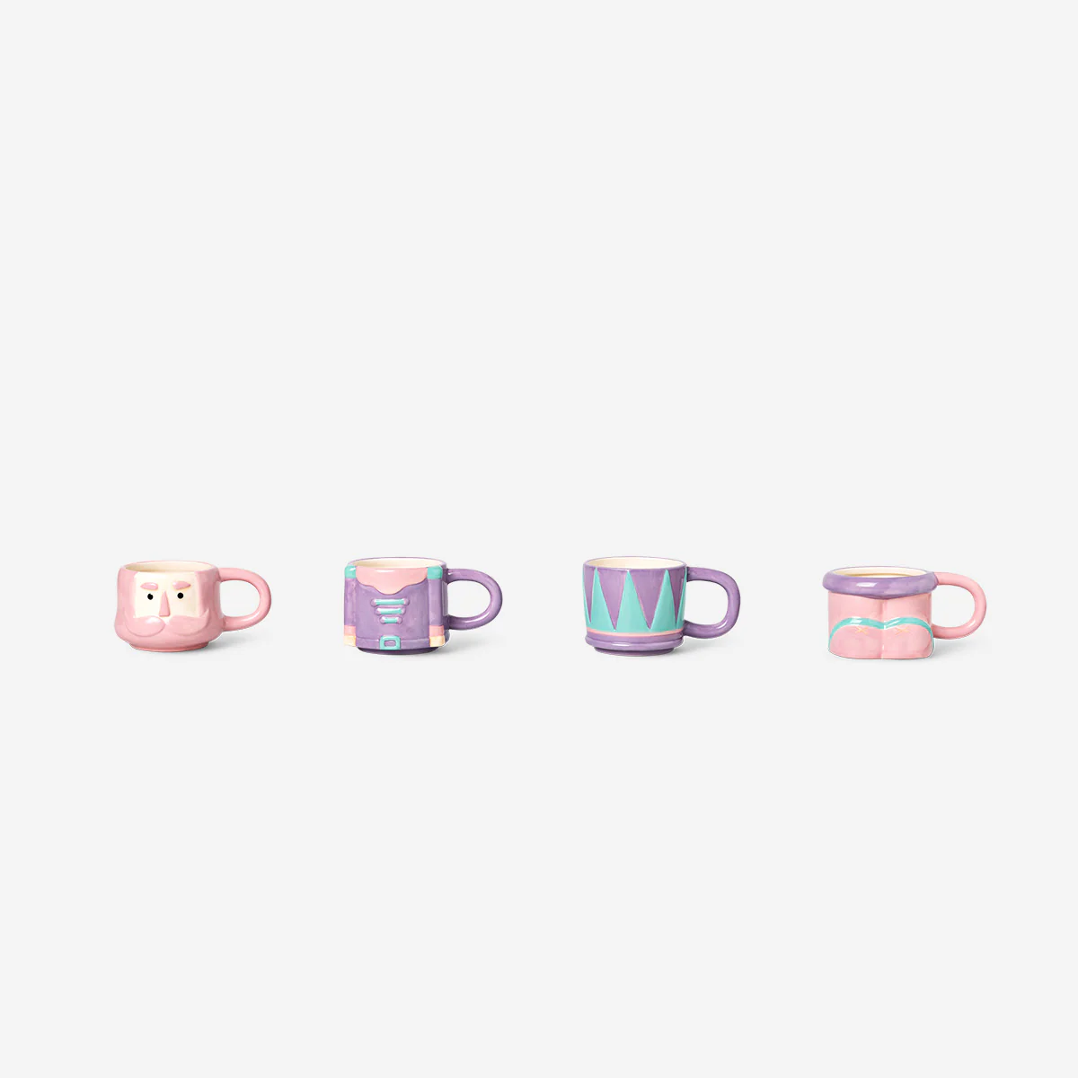 Nutcracker mugs - 4 pcs - Image 2