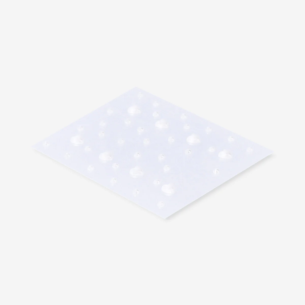 Pearl heart nail stickers - Image 3