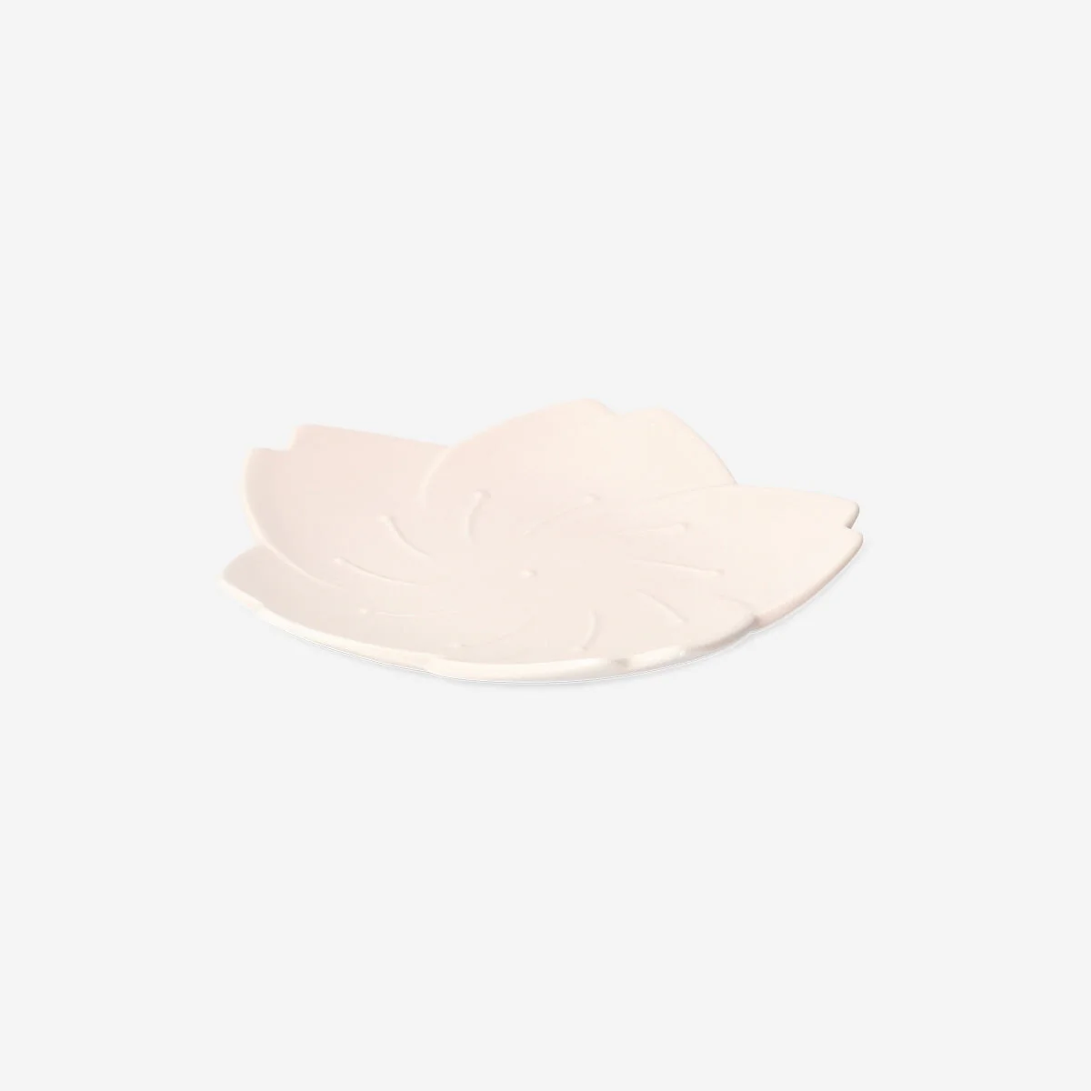 Pink flower plate - 18 cm - Image 2