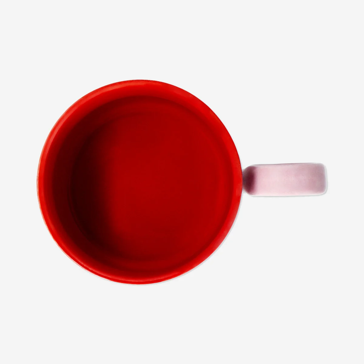 Pink mug with candy canes - 300 ml - Image 3