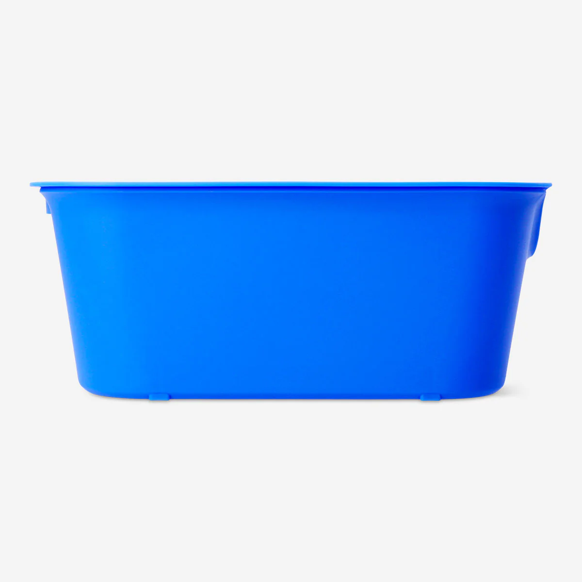Blue storage box with lid - 19x26 cm - Image 3