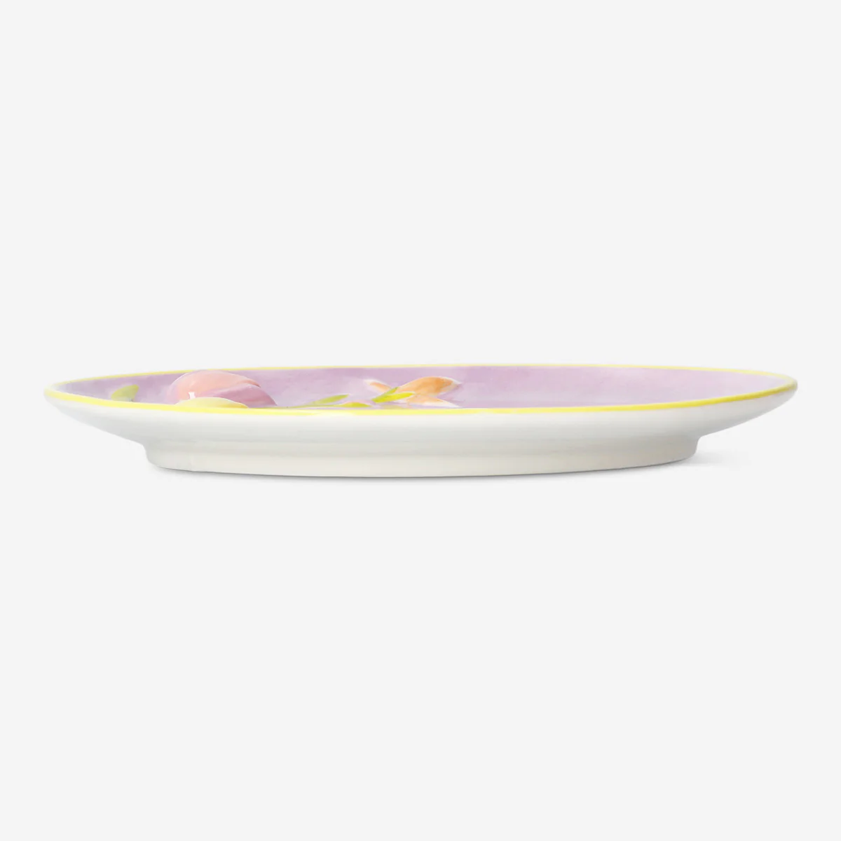 Plate with embossed flowers and bee - 20 cm - Image 3