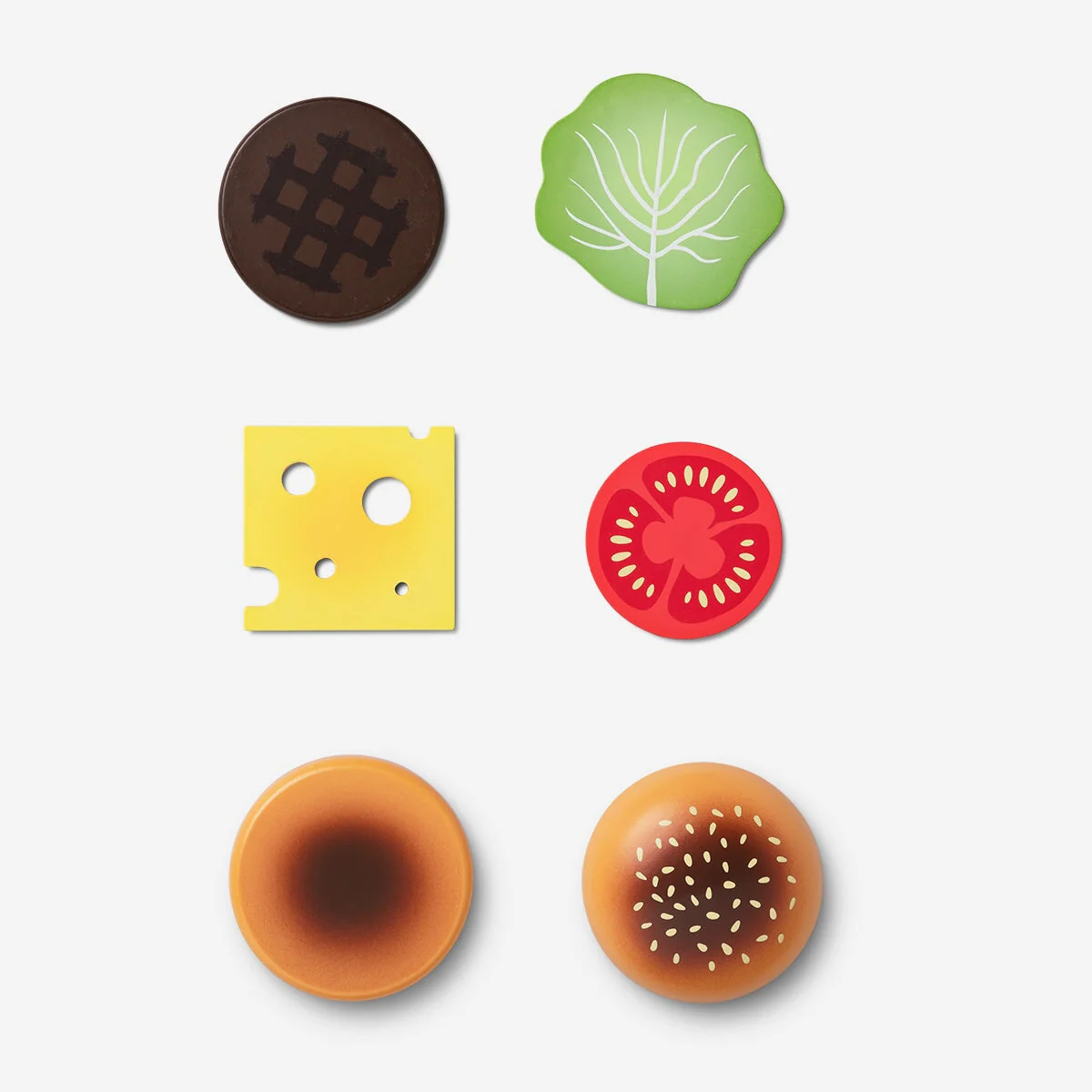 Play hamburger - 6 pcs - Image 2