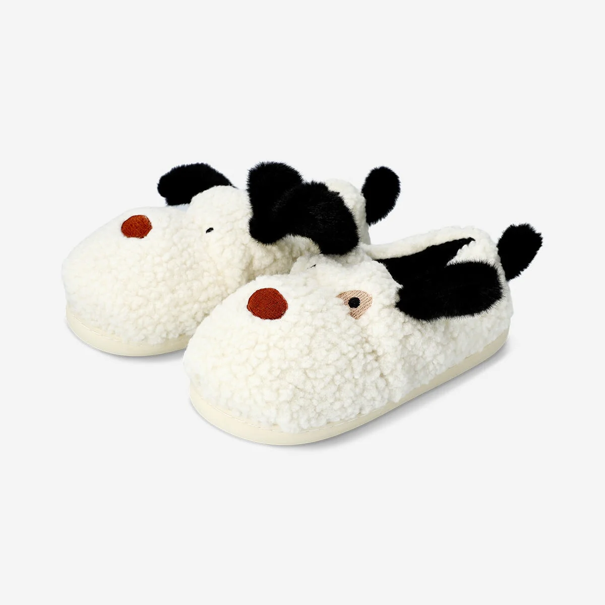 Plush dog slippers - Size 37/38 - Image 2