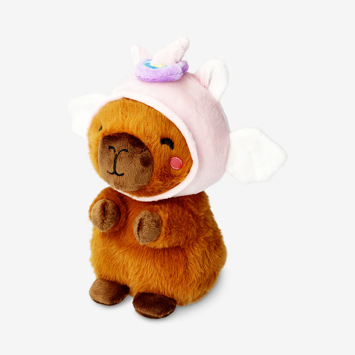 Plush toy - Capybara with unicorn hat - Image 3