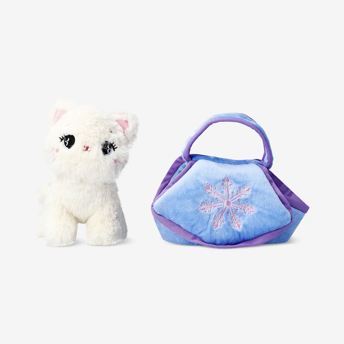 CL plush dog and cat in bag - Image 2