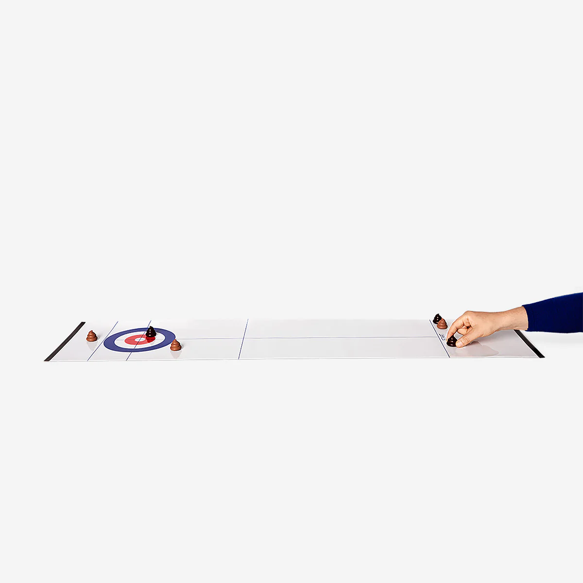 Poo curling game