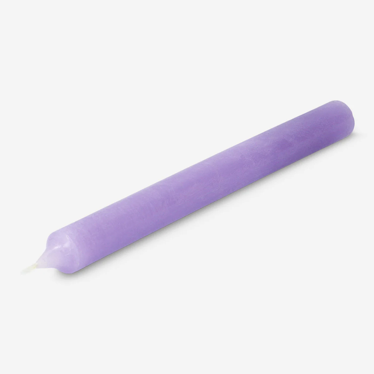 Purple dinner candle - 24 cm - Image 2