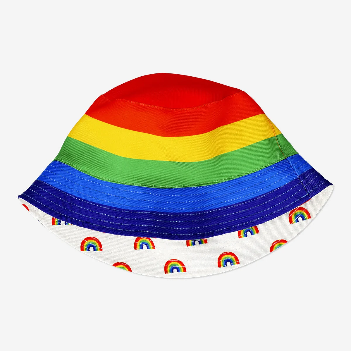 Rainbow bucket hat. For adults