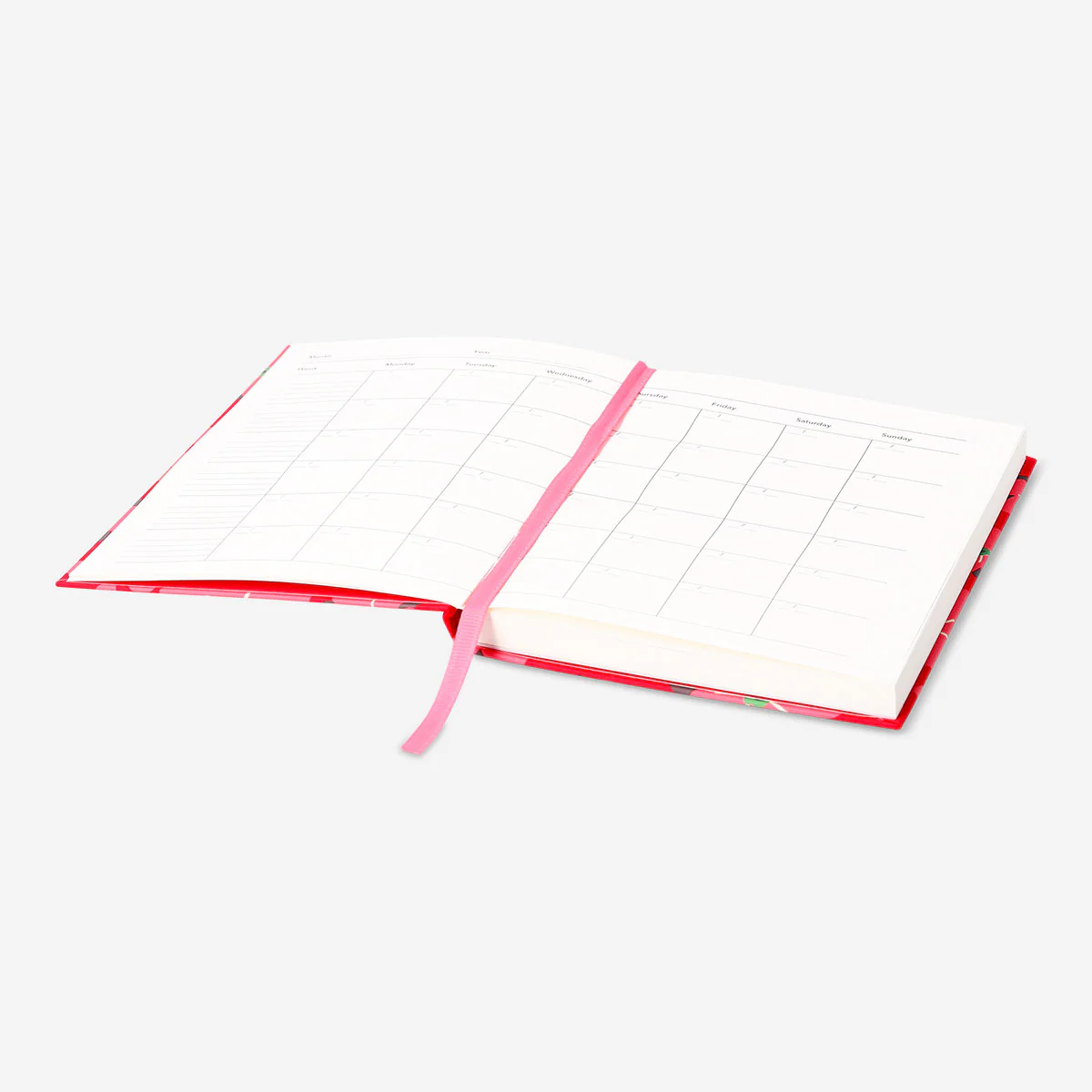 Red floral weekly planner - Image 3