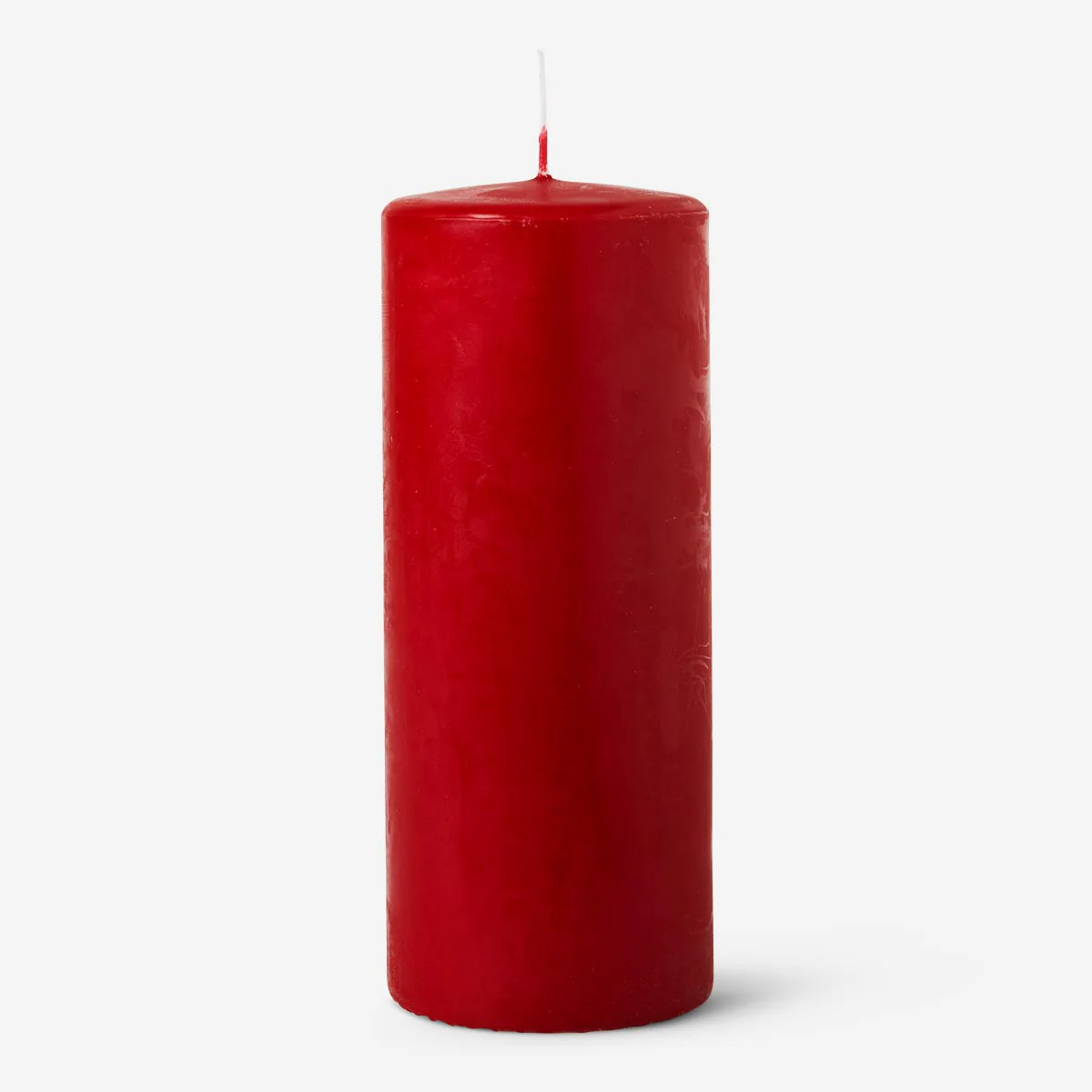 Red Pillar Candle - 17 cm