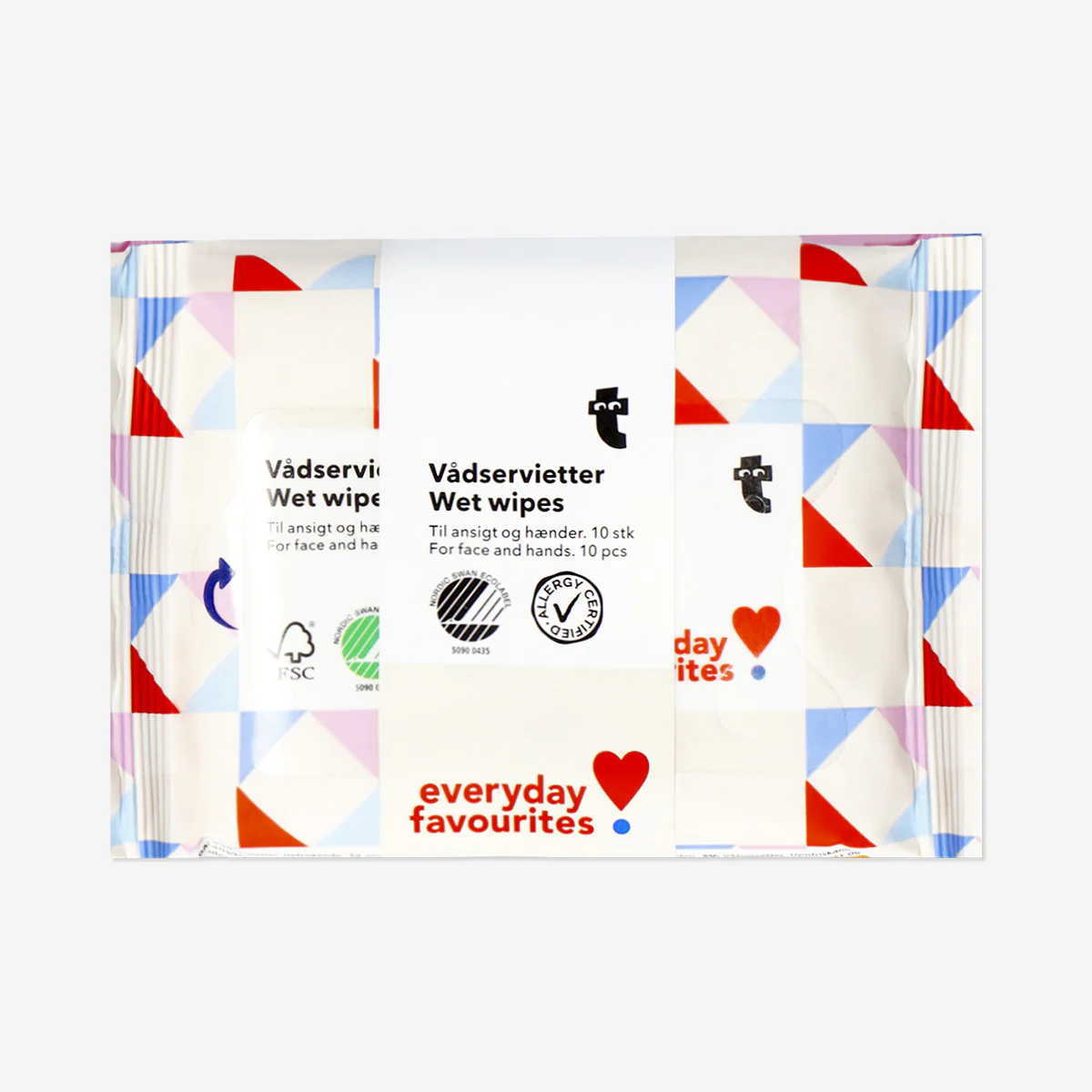 Refreshing wet wipes for face and hands - 5 pcs - Image 3