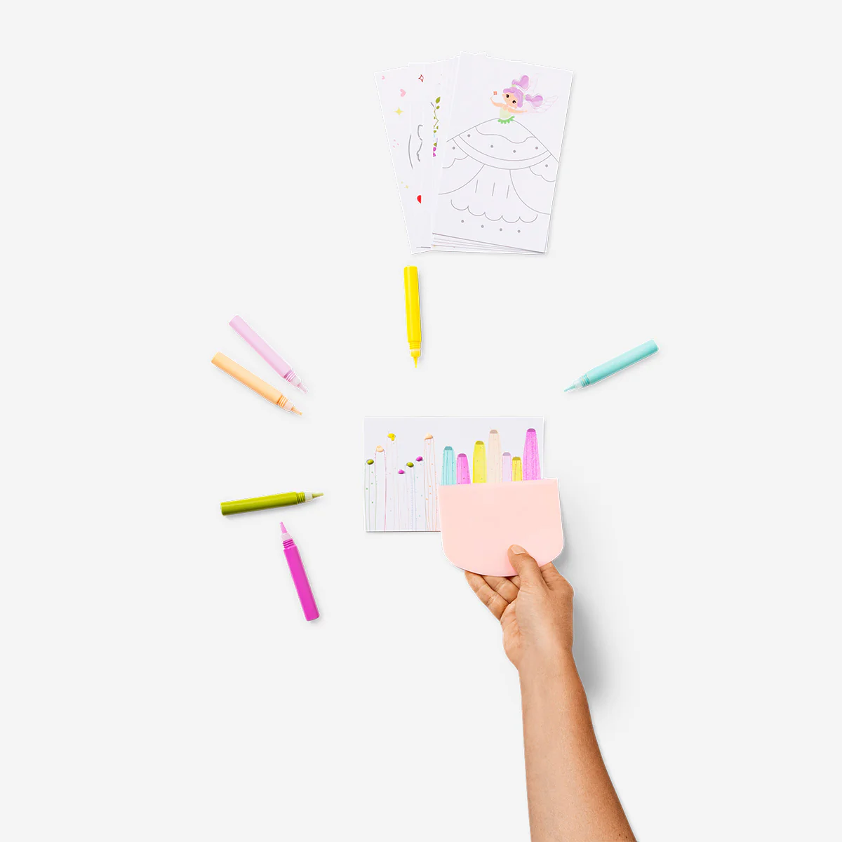 Scrape painting kit