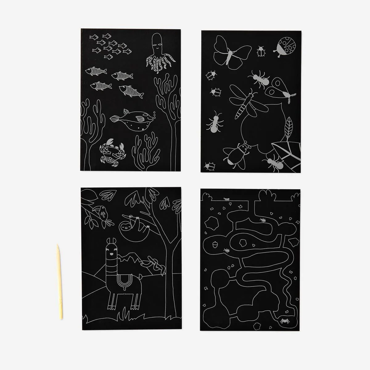 Scratch pictures. 5 pcs - Image 2