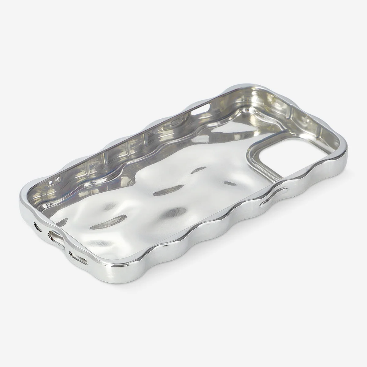 Silver phone cover - Fits IPhone 15 - Image 2