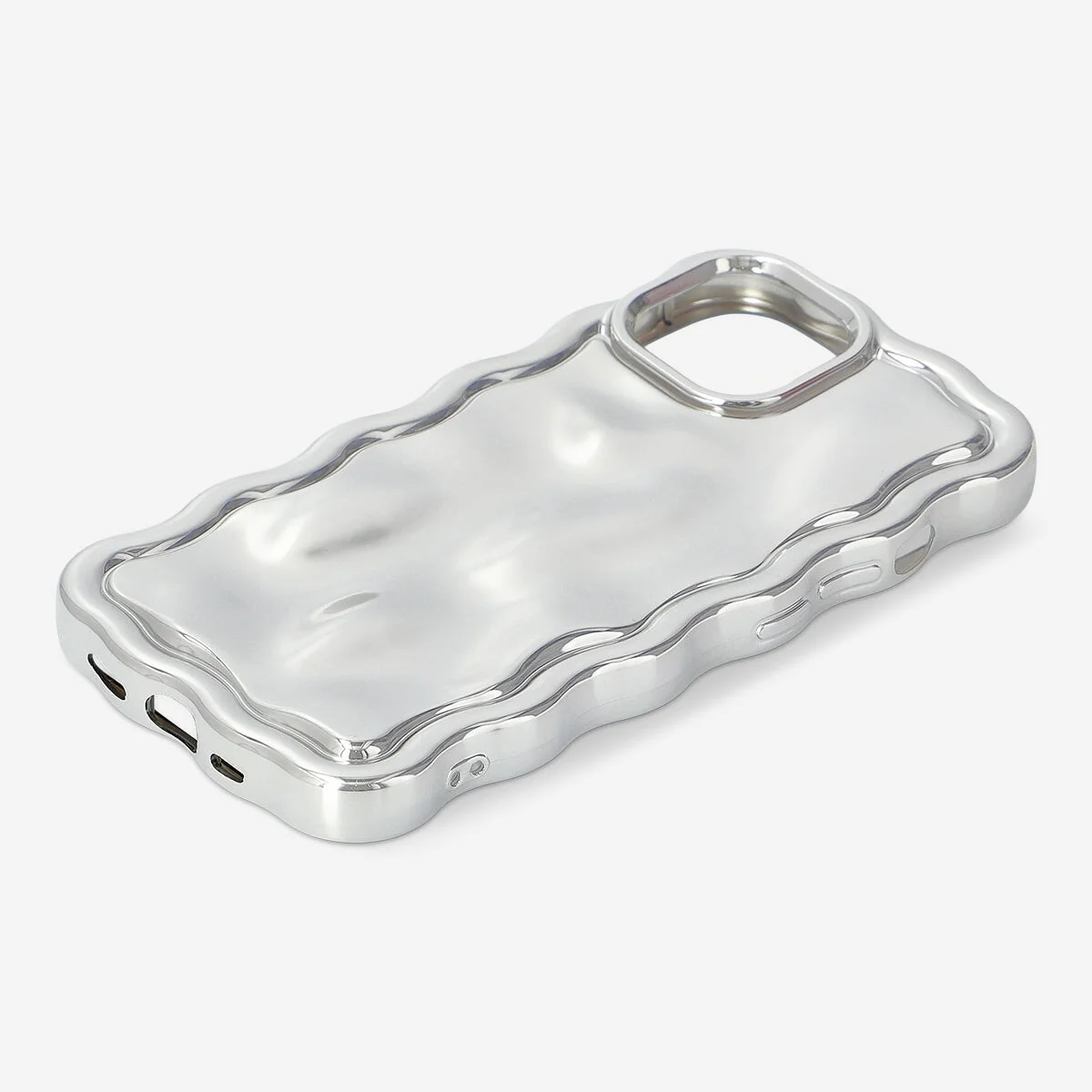 Silver phone cover - Fits IPhone 15 - Image 3