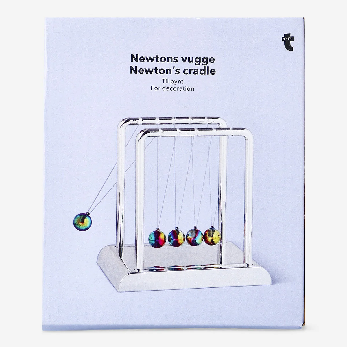 Silver Newton's cradle - Image 3