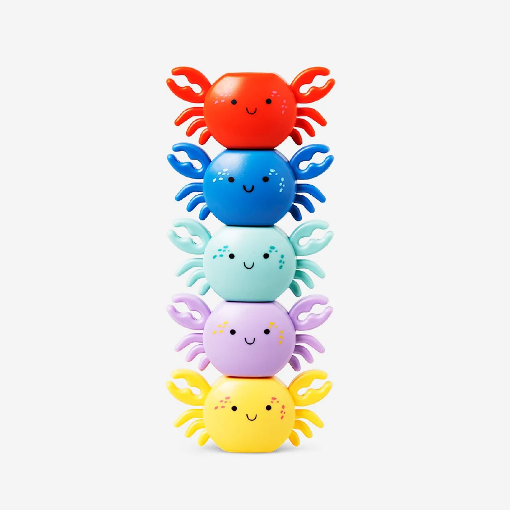 Stackable crab highlighters - 4 pcs