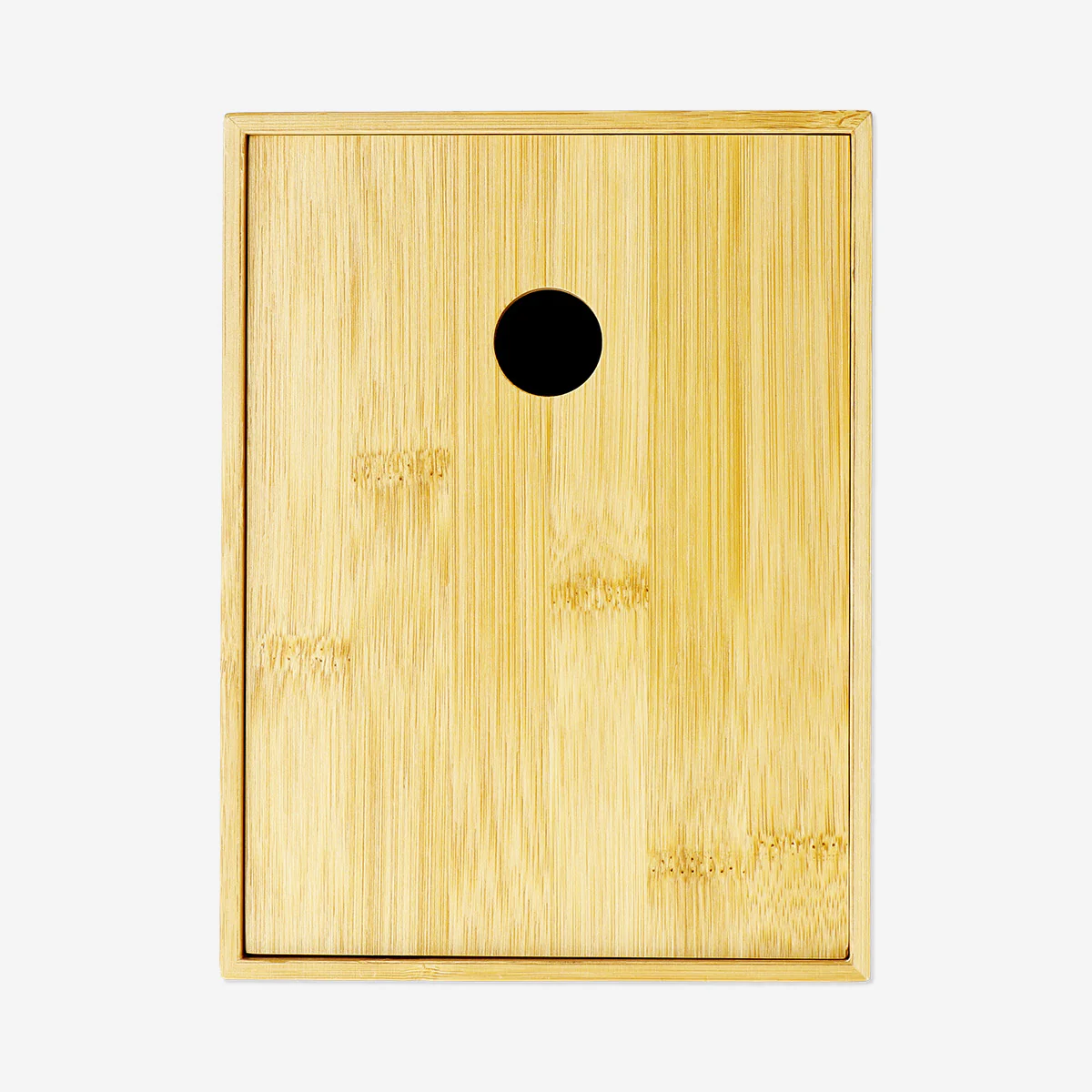 Stackable storage box with bamboo lid - 20 cm - Image 2