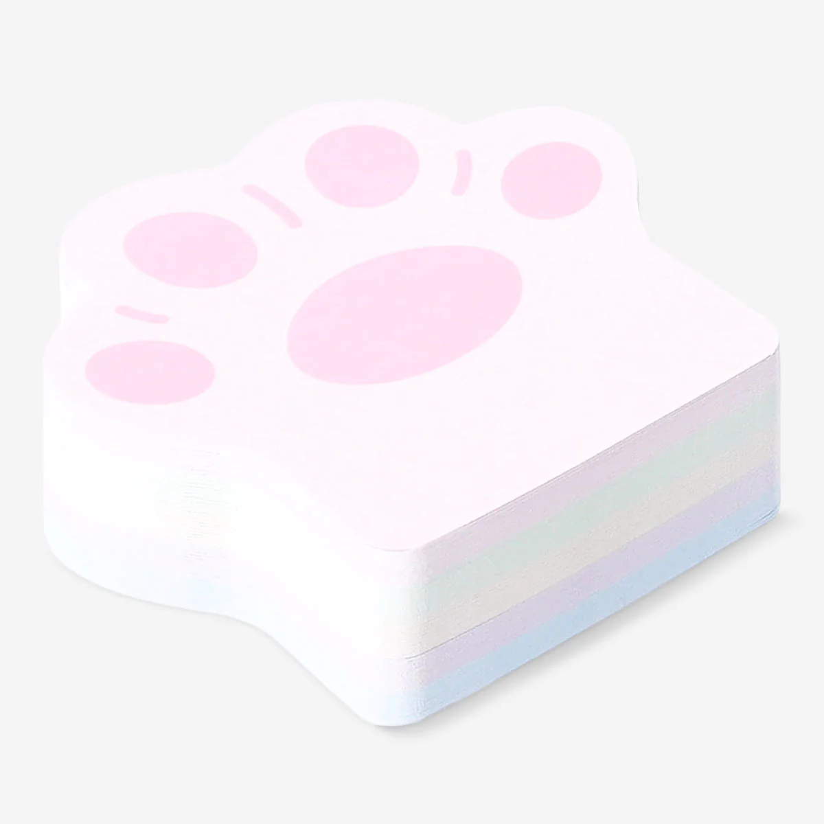 Sticky memos as paw