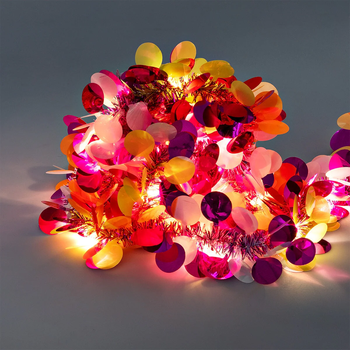 String lights with multi coloured sequins - Image 3