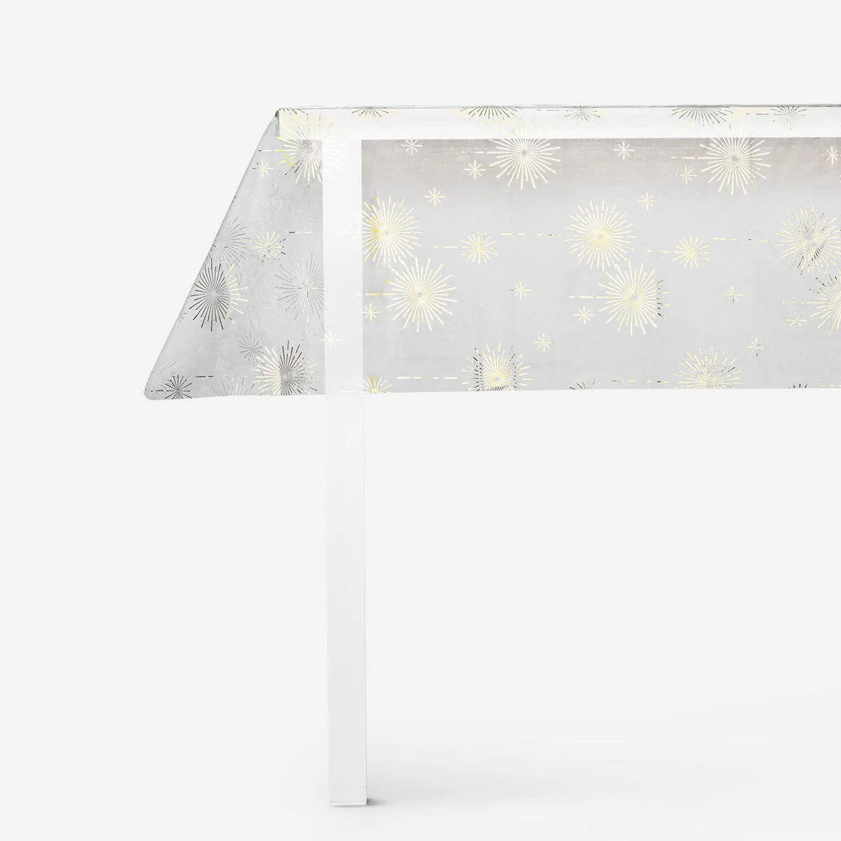 Table cloth with fireworks design - 140x225 cm