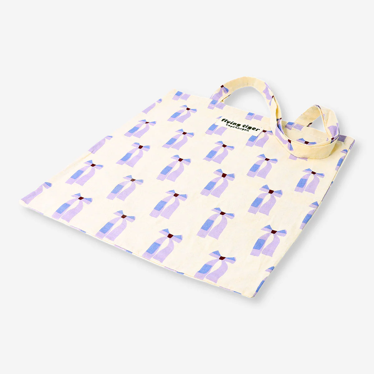 Tote bag - Purple bows - Image 3