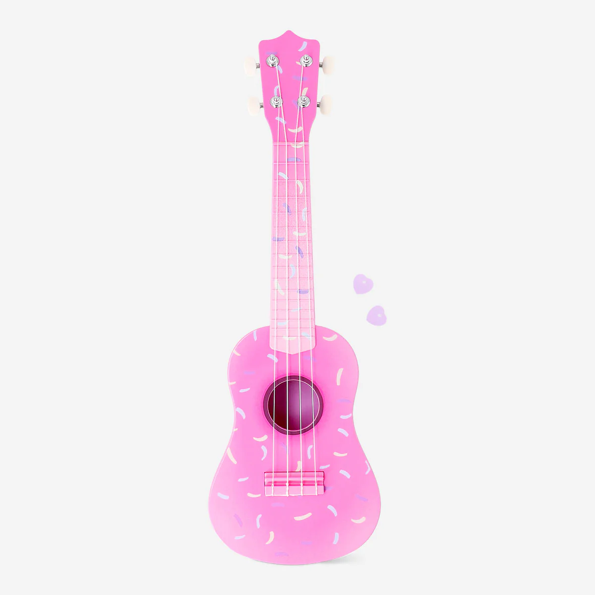 Ukulele - Pink doughnut design