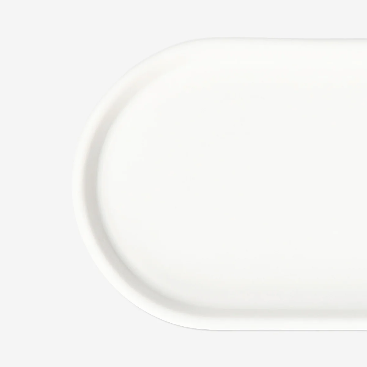 White decorative dish - 18 cm - Image 3