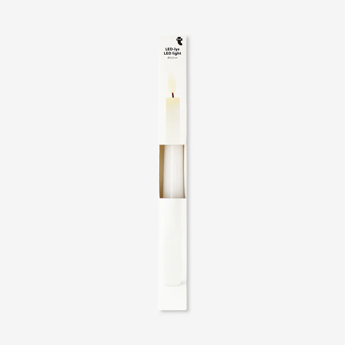 White LED dinner candle - Image 3