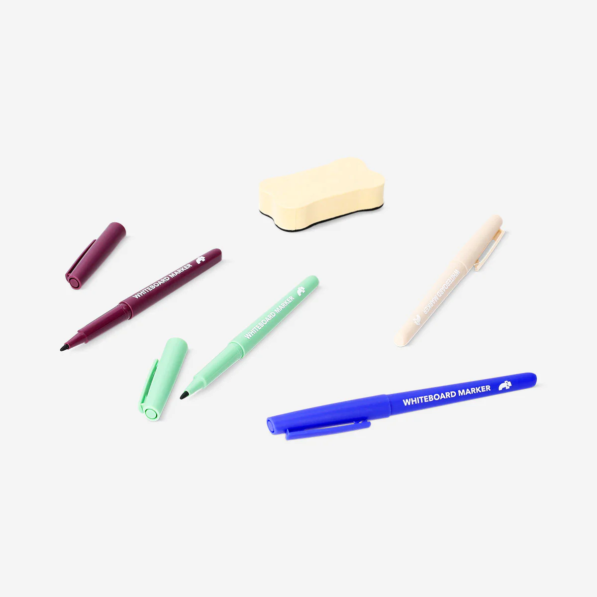 Whiteboard markers with fine tips - 4 pcs - Image 2